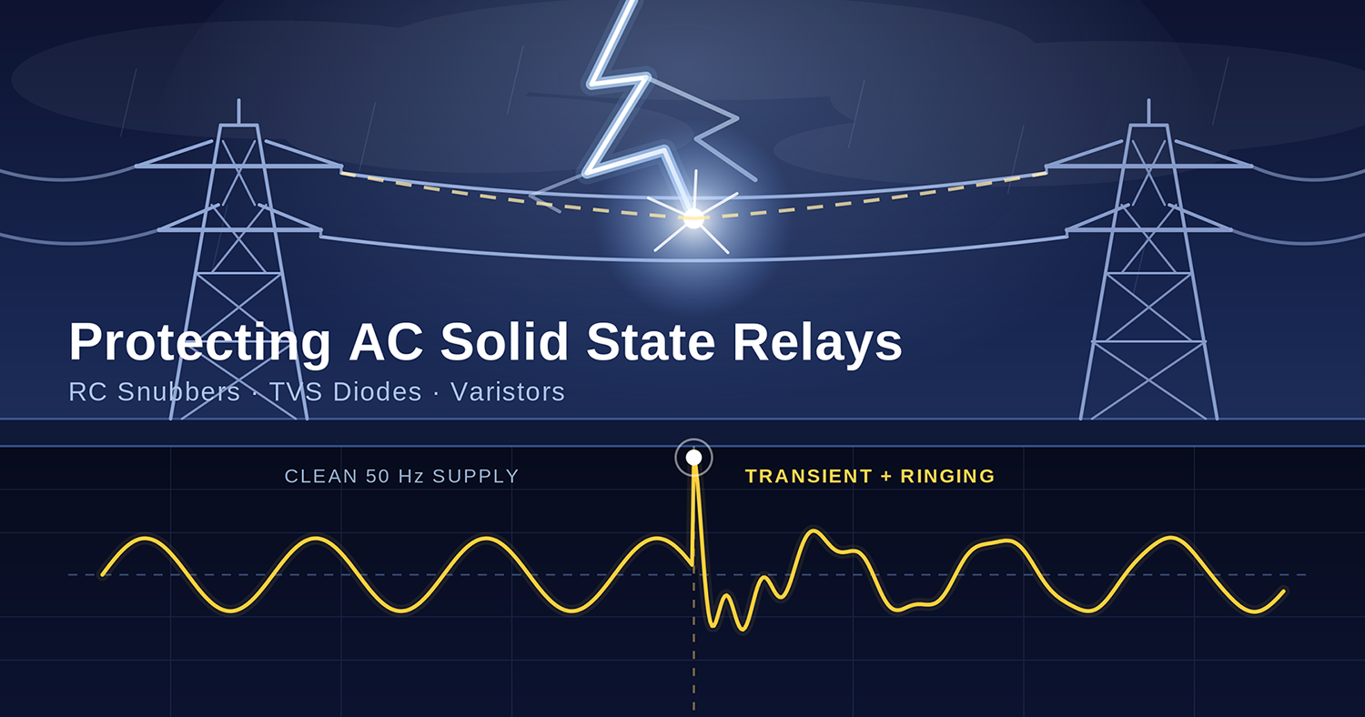 Picture of AC Transient on Power Line